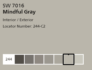 mindful gray sherwin williams