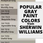 Popular SW Gray Paint Colors