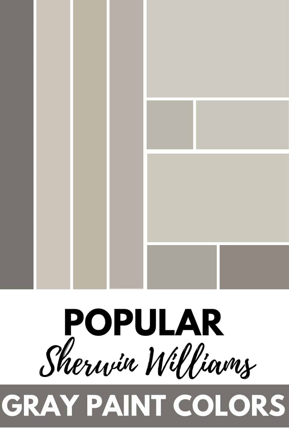 The Best Sherwin Williams Gray Paint Colors - West Magnolia Charm