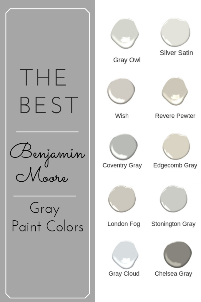 Paint Colors 2025 Benjamin Moore Gray Oscar A Borges