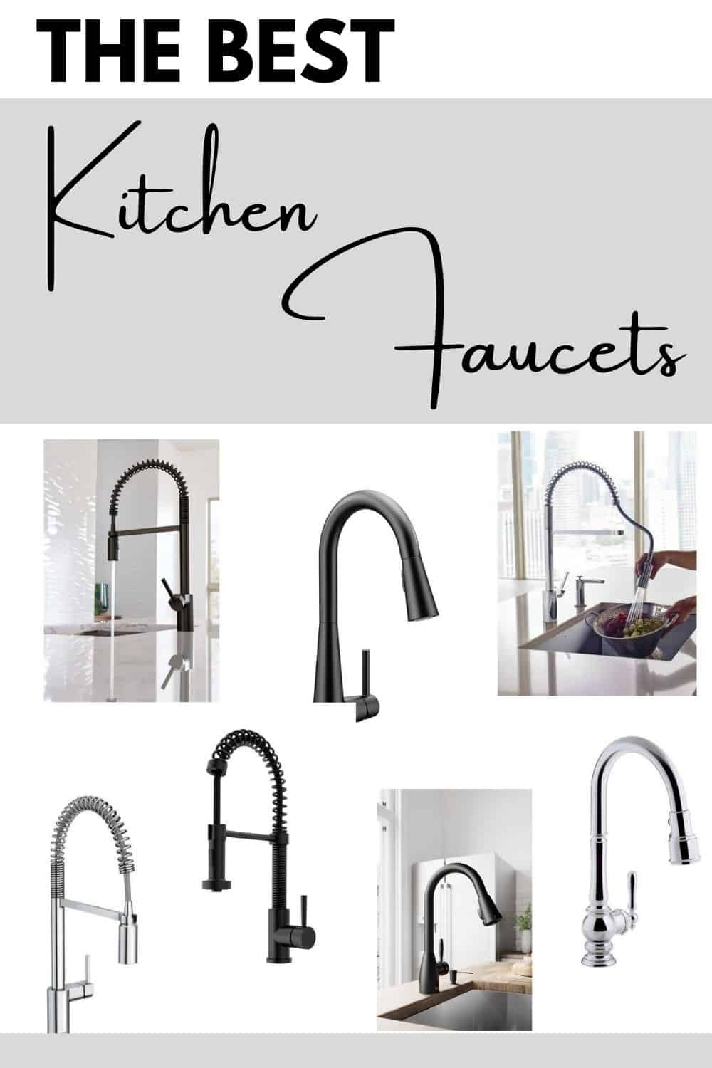 Farmhouse Style Kitchen Faucets West Magnolia Charm