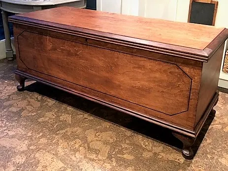 refinished hope chest