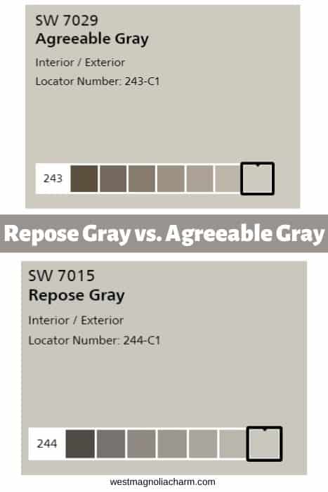Repose Gray vs. Agreeable Gray (1)