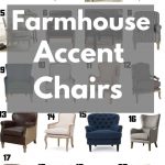 20 farmhouse style accent chairs