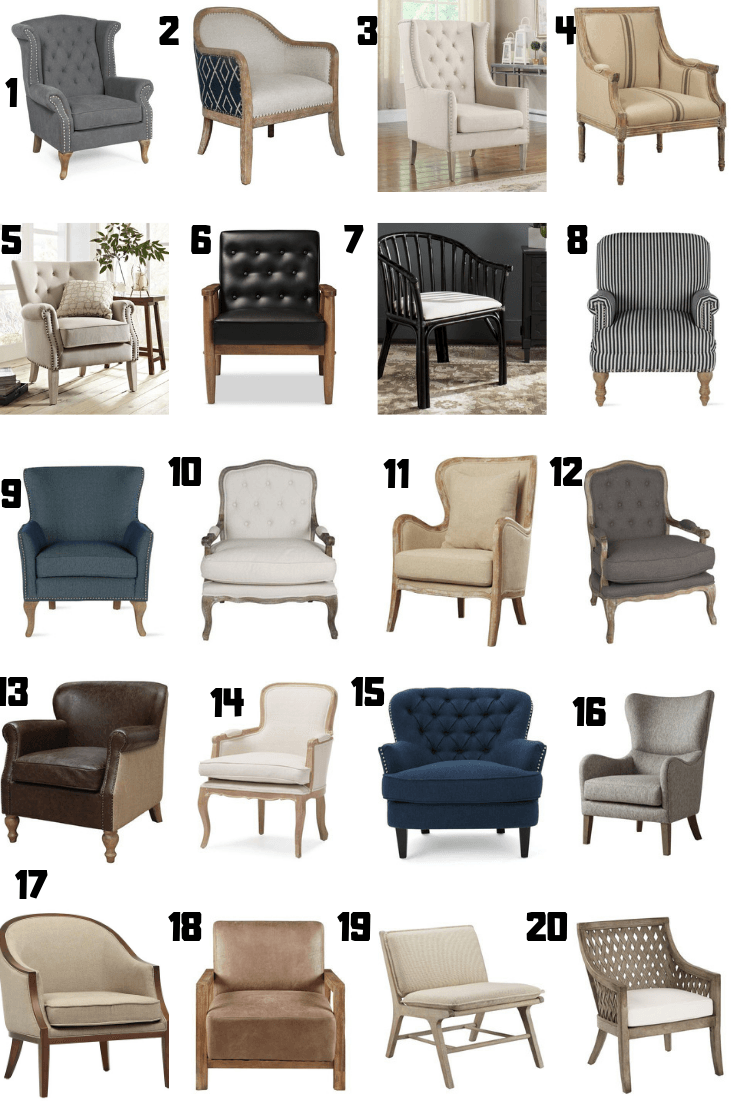 20 Farmhouse Style Accent Chairs Compressor 