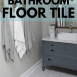 farmhouse bathroom floor tile