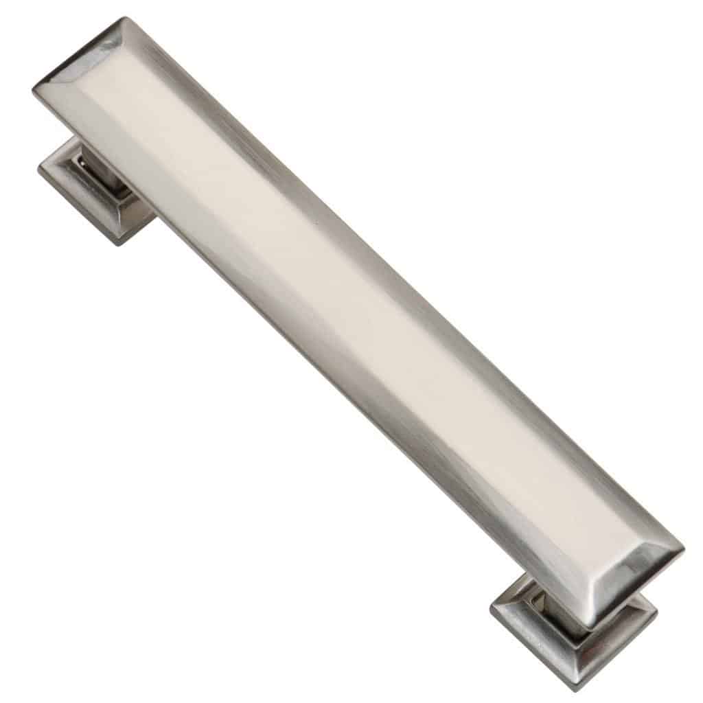 brushed nickel handle
