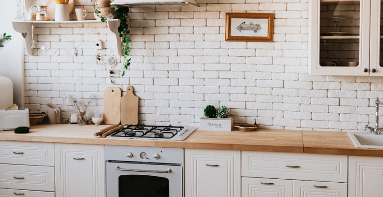 white kitchen