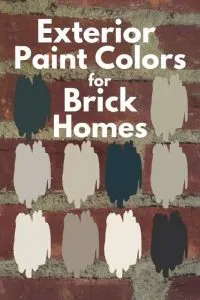 Exterior Paint colors for brick homes