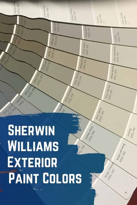 Sherwin Williams Exterior Paint Colors