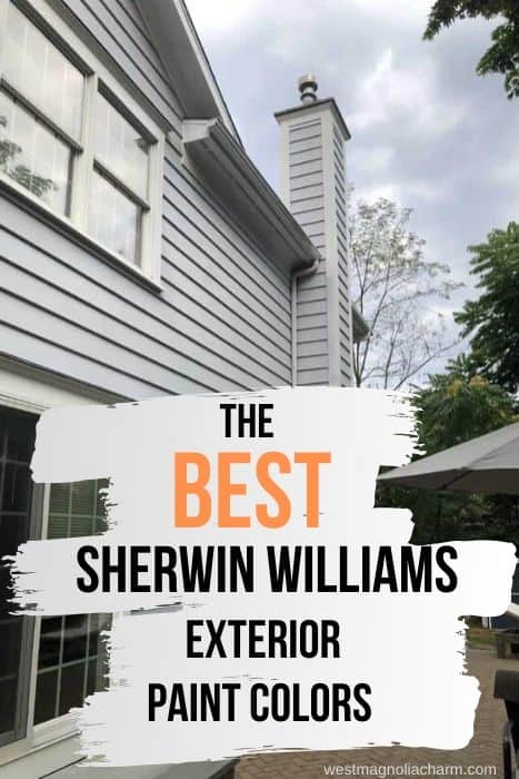 Popular Sherwin Williams Exterior Paint Colors West Magnolia Charm - Popular Gray Exterior Paint Colors 2019