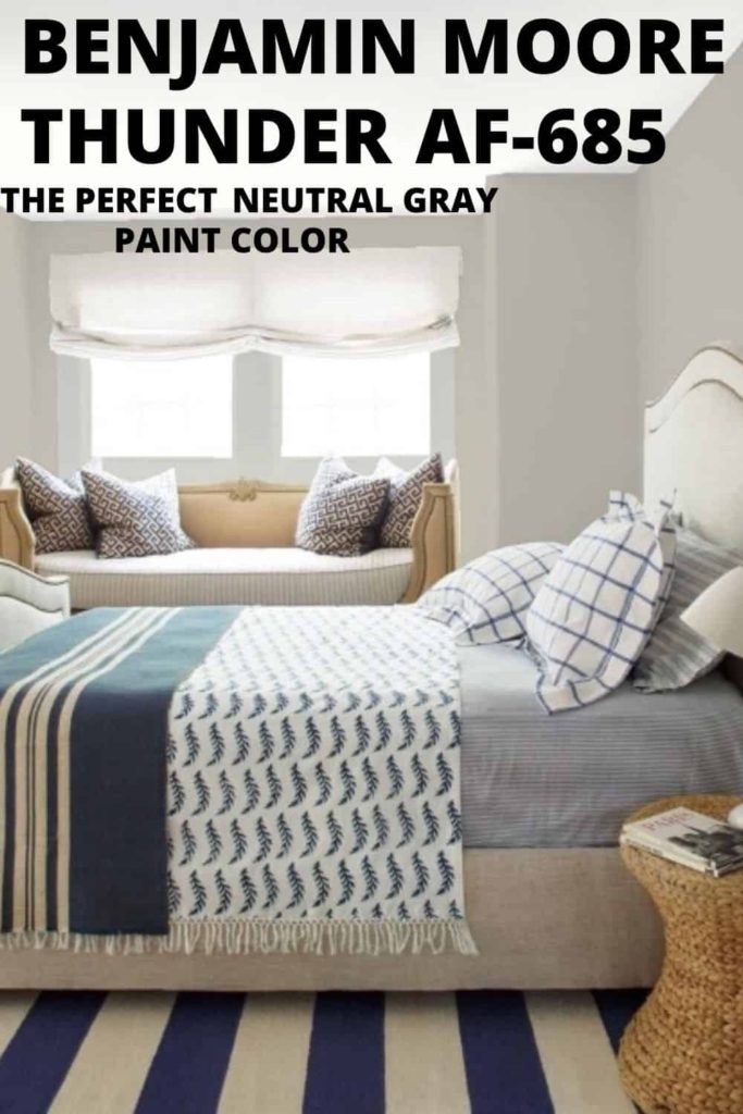 Benjamin Moore Thunder AF685 A NEW Favorite Gray West Magnolia Charm