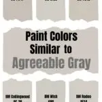 Paint Colors Similar to Agreeable Gray