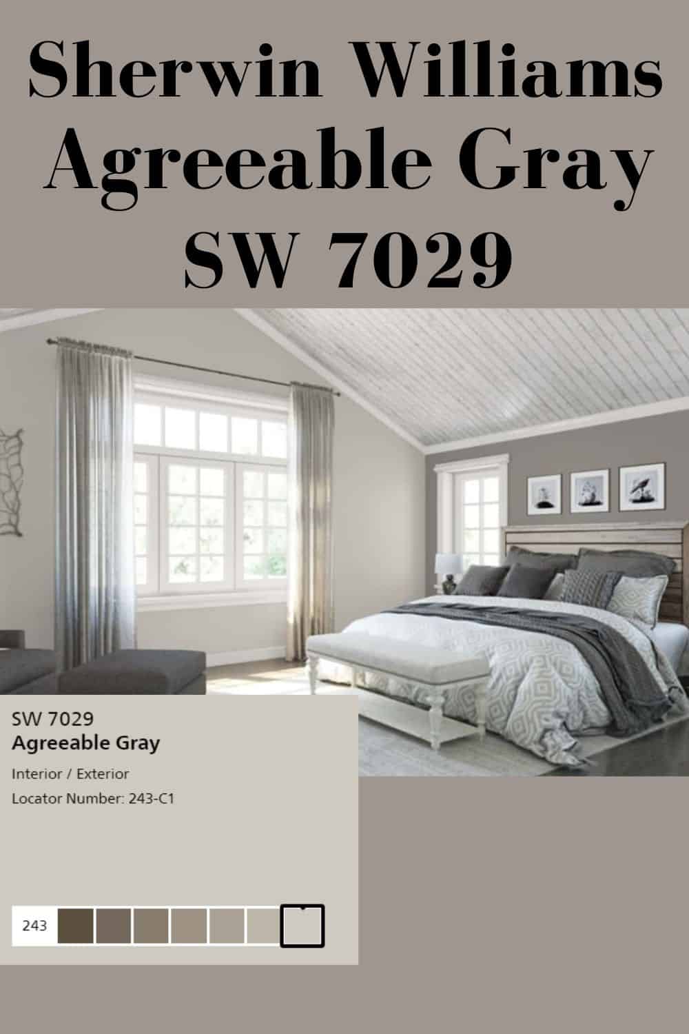 Agreeable Gray SW 7029 Is it Truly the Best Gray? West Magnolia Charm