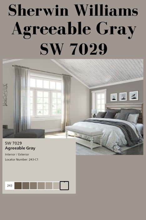 sherwin williams agreeable gray pinterest graphic