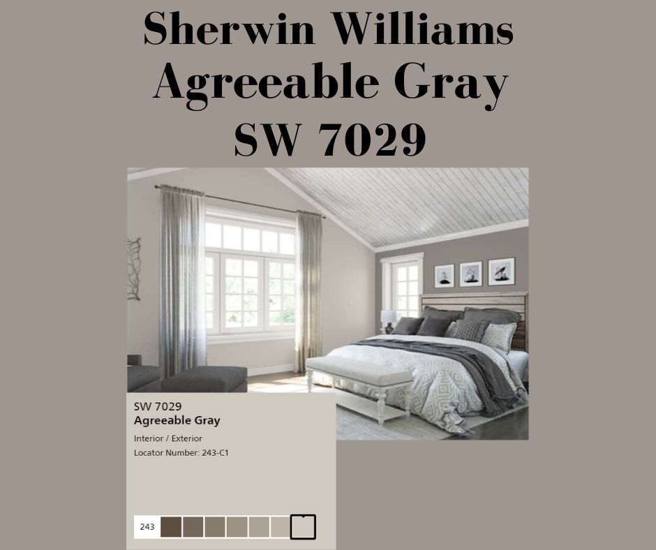Agreeable Gray Sw 7029 Is It Truly The Best West Magnolia Charm - Sherwin Williams Gray Paint Colors For Bedroom