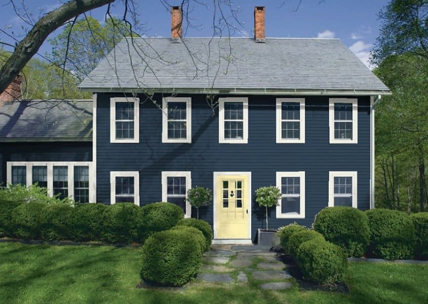 The Absolute Best Blue Gray Paint Colors West Magnolia Charm - Best Blue Gray Exterior Paint Color Benjamin Moore
