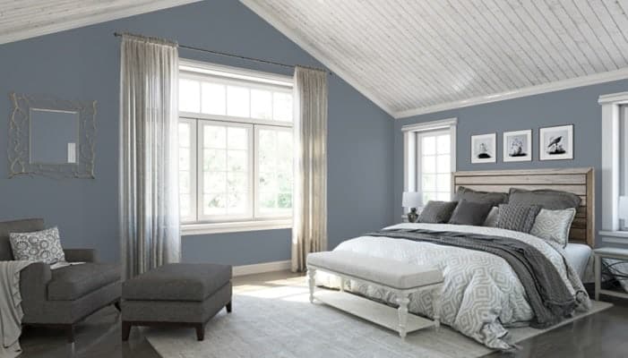 The Absolute Best Blue Gray Paint Colors West Magnolia Charm - Nickel Paint Color Bm
