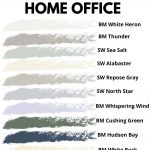 the best home office paint colors