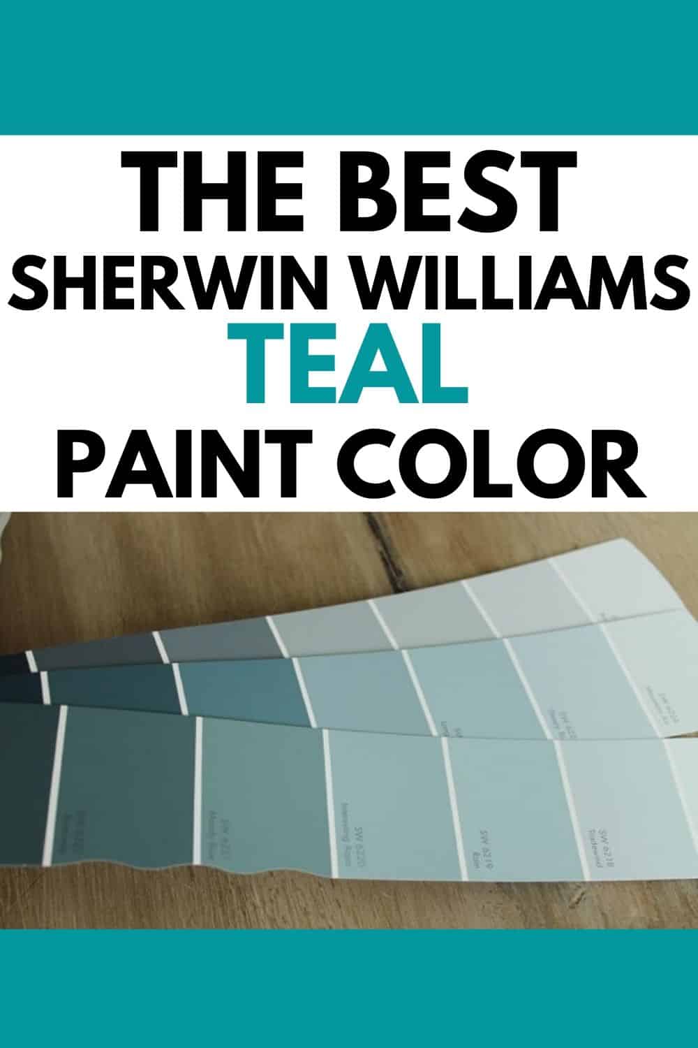 The Best Teal Paint Color Riverway Sw West Magnolia Charm