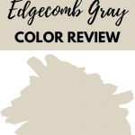 Edgecomb Gray color review