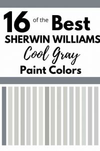 16 Cool Gray Paint Colors - Sherwin Williams - West Magnolia Charm