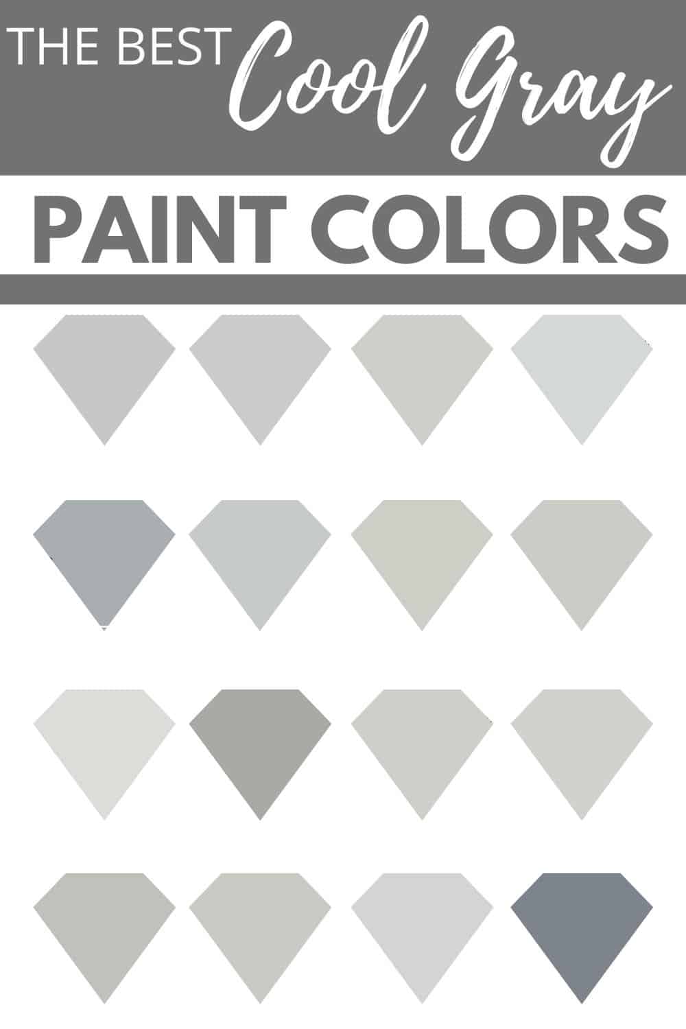 16 Cool Gray Paint Colors - Sherwin Williams - West Magnolia Charm