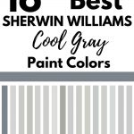 SW cool gray paint colors