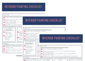 painting checklist