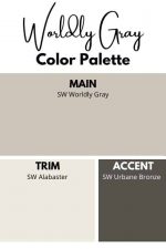 Worldly Gray SW 7043 - A Fantastic Gray! - West Magnolia Charm