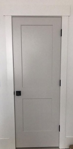 gray interior door