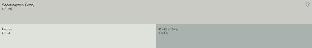 Stonington Gray Coordinating Colors