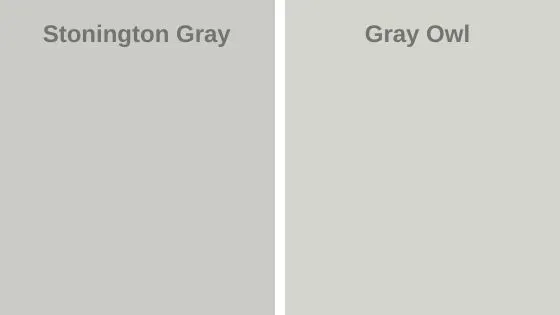 Stonington Gray vs Gray Owl