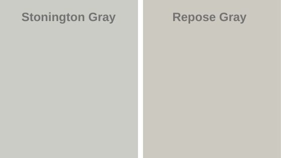 Stonington Gray vs Repose Gray 