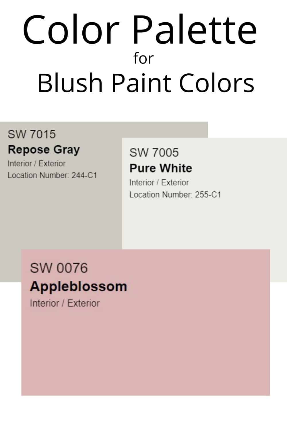 The Best Blush Paint Colors West Magnolia Charm