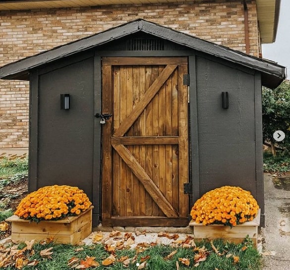 BM Wrought Iron Shed