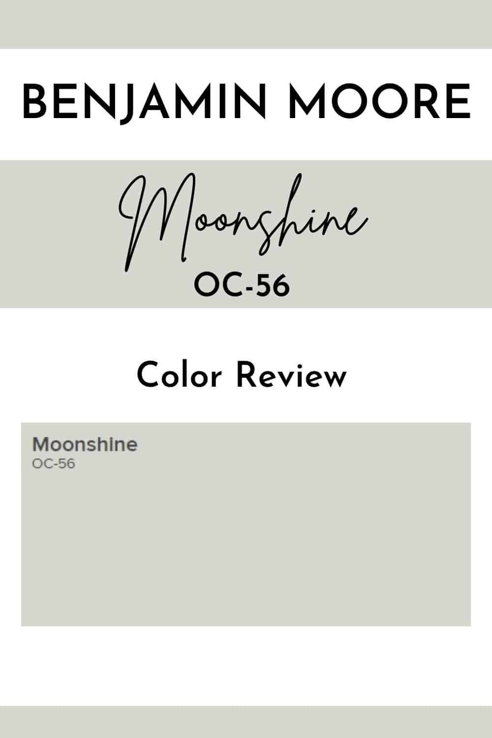 Benjamin Moore Moonshine OC56 Color Review West Magnolia Charm