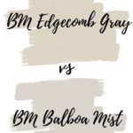 Edgecomb Gray vs Balboa Mist graphic