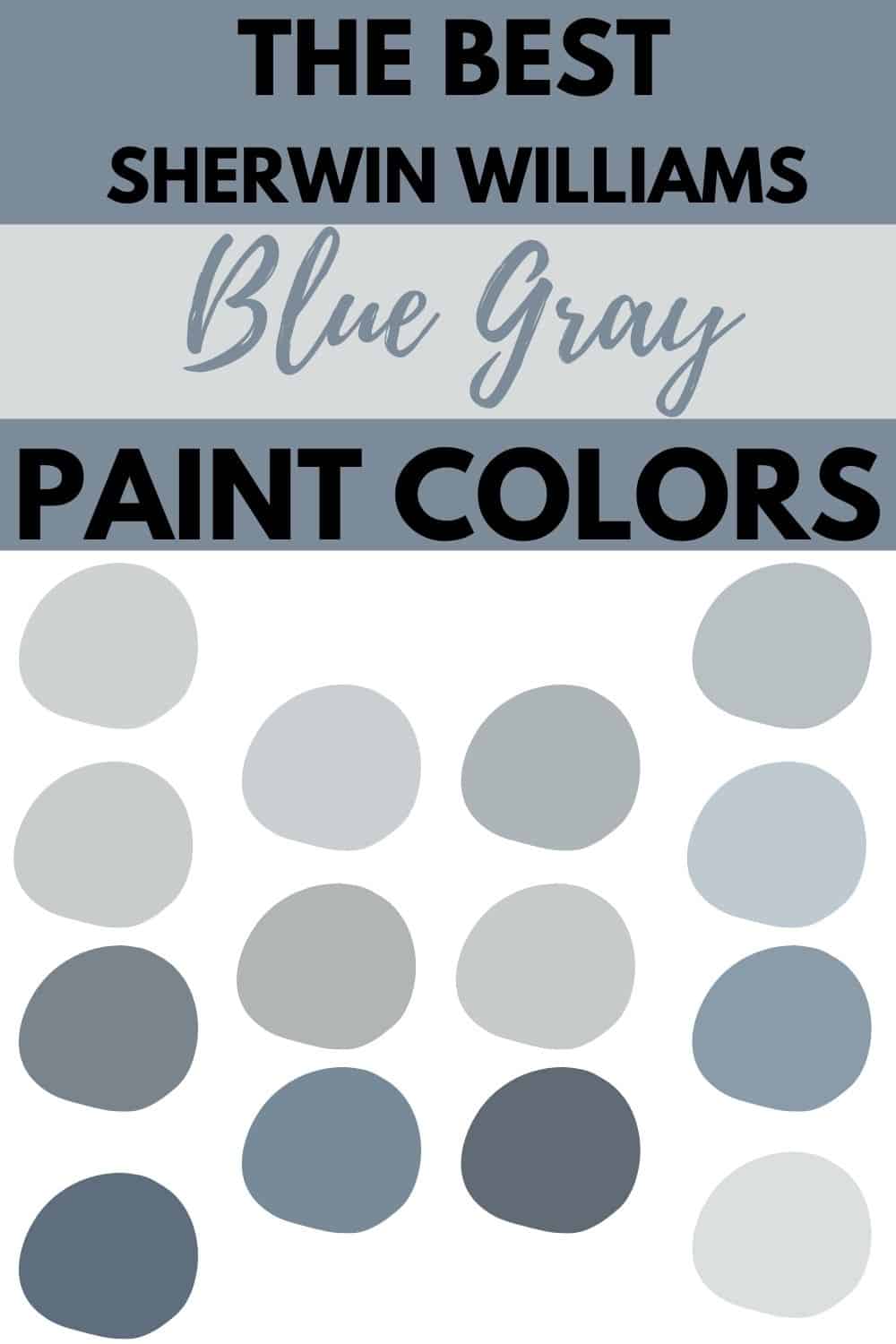 The Absolute Best Blue Gray Paint Colors - West Magnolia Charm