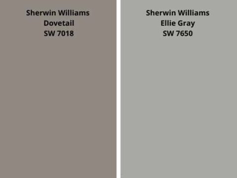 Sherwin Williams Dovetail SW 7018- Color Review - West Magnolia Charm