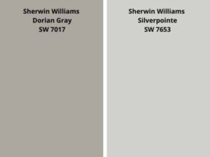 Sherwin Williams Dorian Gray SW 7017 Color Review - West Magnolia Charm