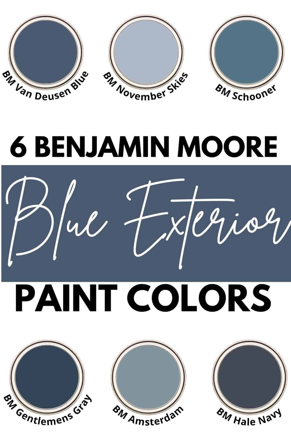 12 Fantastic Blue Exterior Paint Colors - West Magnolia Charm