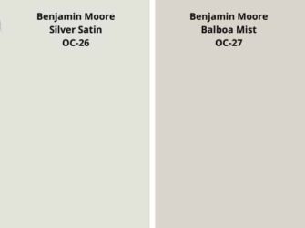 Benjamin Moore Silver Satin OC-26 Review - West Magnolia Charm