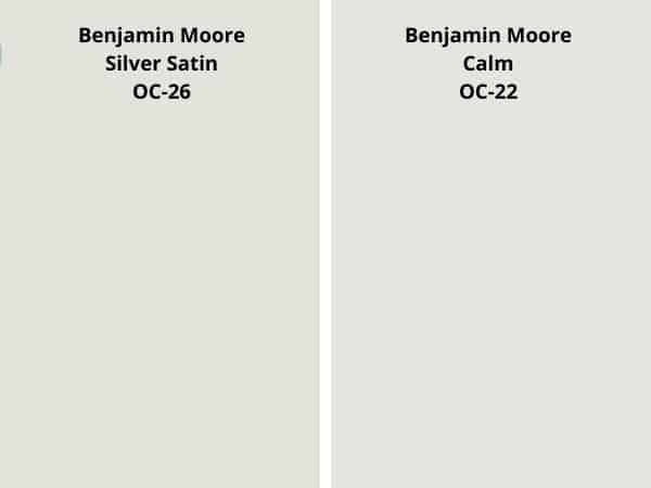 Benjamin Moore Silver Satin OC-26 Review - West Magnolia Charm