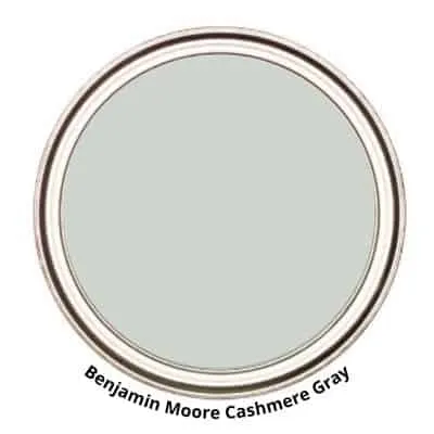 BM Cashmere Gray Paint Can Swatch