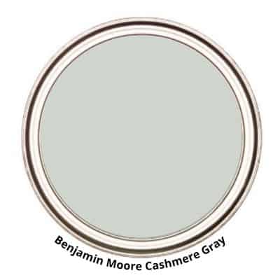 BM Cashmere Gray Paint Can Swatch
