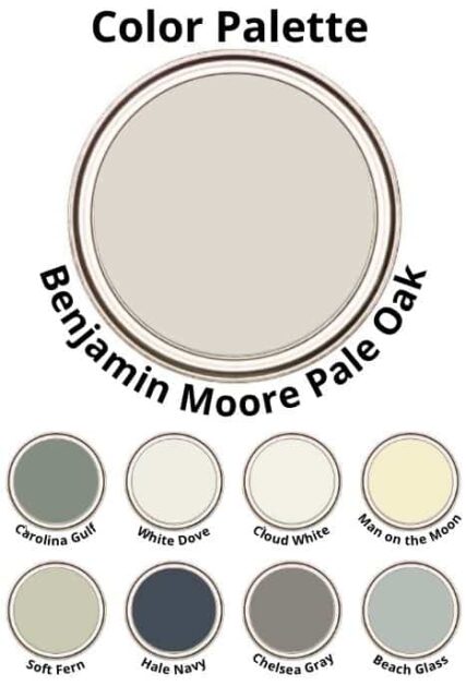 Pale Oak by Benjamin Moore - A Sophisticated Neutral - West Magnolia Charm