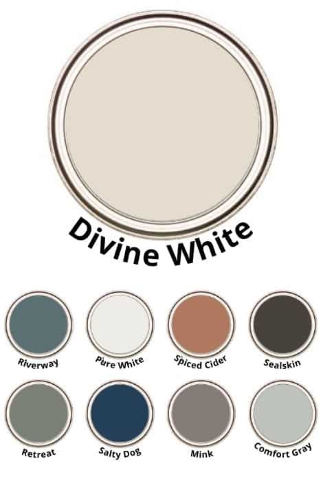 paint color palette for Divine White (1)