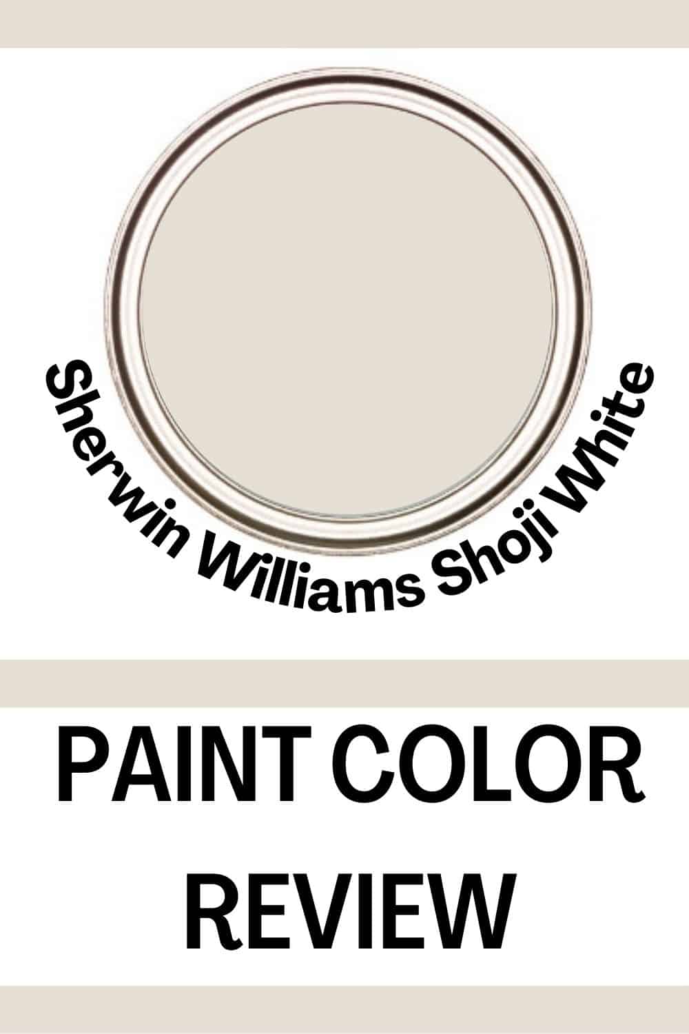 Shoji White Sherwin Williams Color Review - West Magnolia Charm