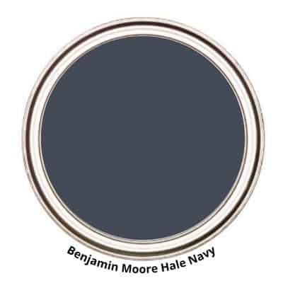 Benjamin Moore Hale Navy paint digital can swatch